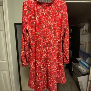 LOFT Floral Dress